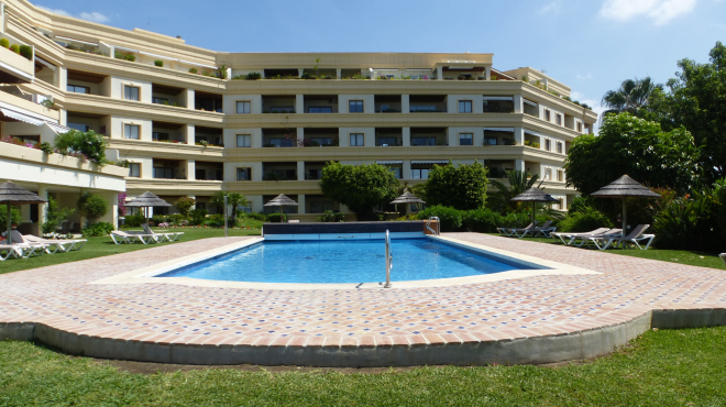 Exclusive 1 bedroom apartment in the Las Brisas Golf Hotel complex.