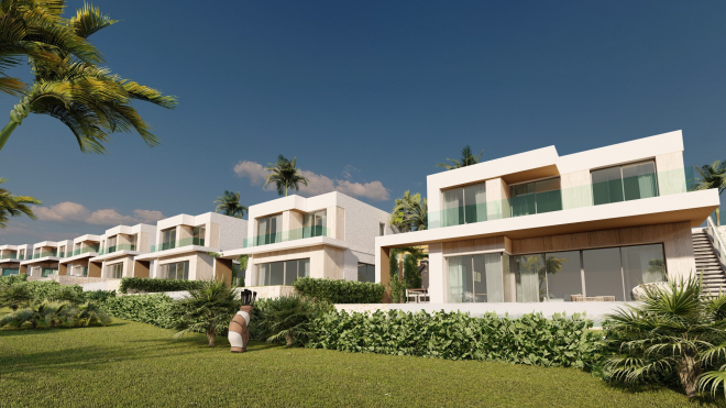 3 bedroom frontline golf villa in the area of Azata Golf, Estepona