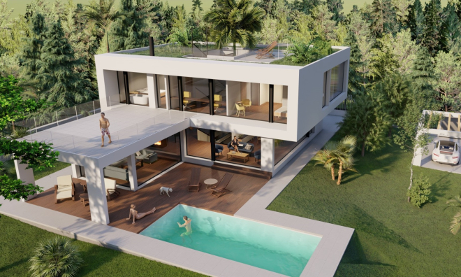 Luxury 3 bedroom brand new villa in Elviria, Marbella East